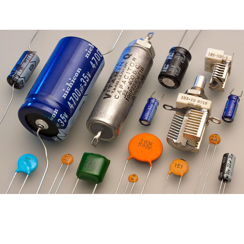 خازن 3.3 میکروفاراد 50 ولت کد Ca3.3uf-50V بسته 6 عددی