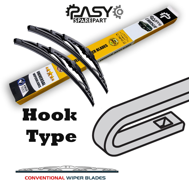 تیغه برف پاک‌کن پاسیکو مدل METAL WIPER مناسب برای هیوندای جنسیس کوپه بسته 2 عددی