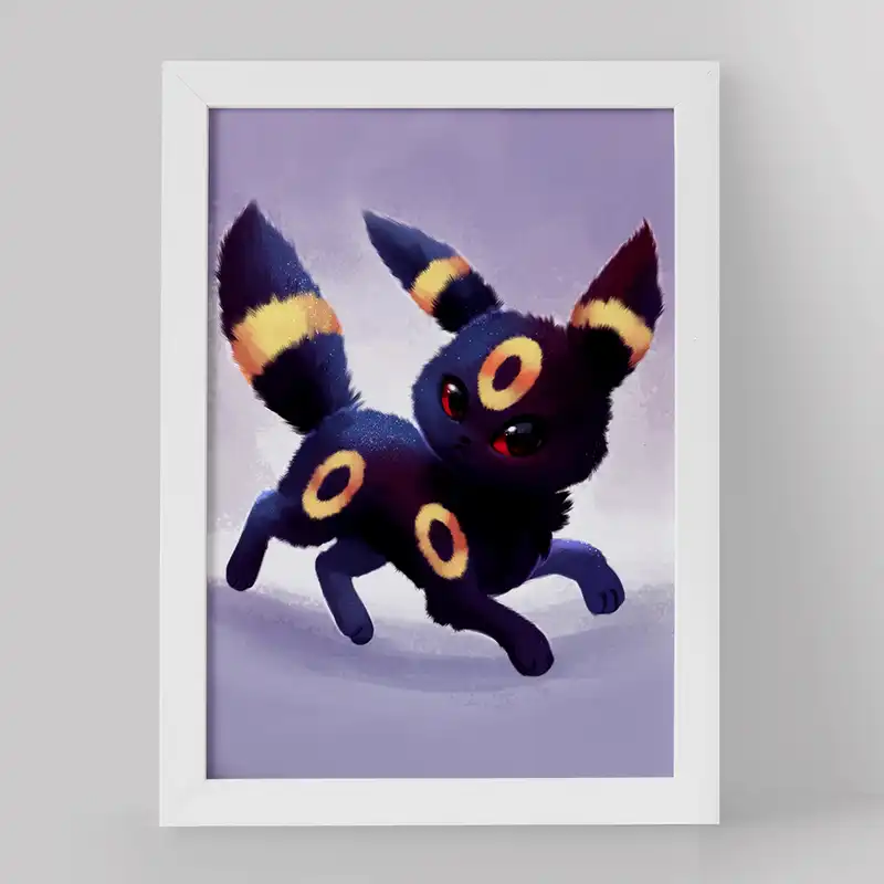 تابلو خندالو مدل امبرون انیمه پوکمون کد 17308