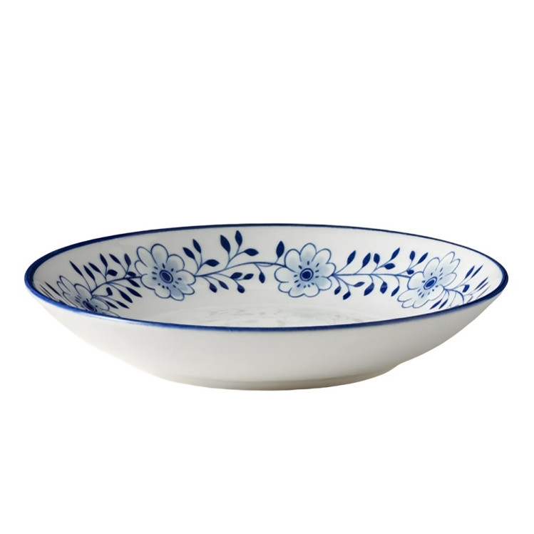 بشقاب خورش خوری مادام کوکو مدل Reve Bleu Floral 20
