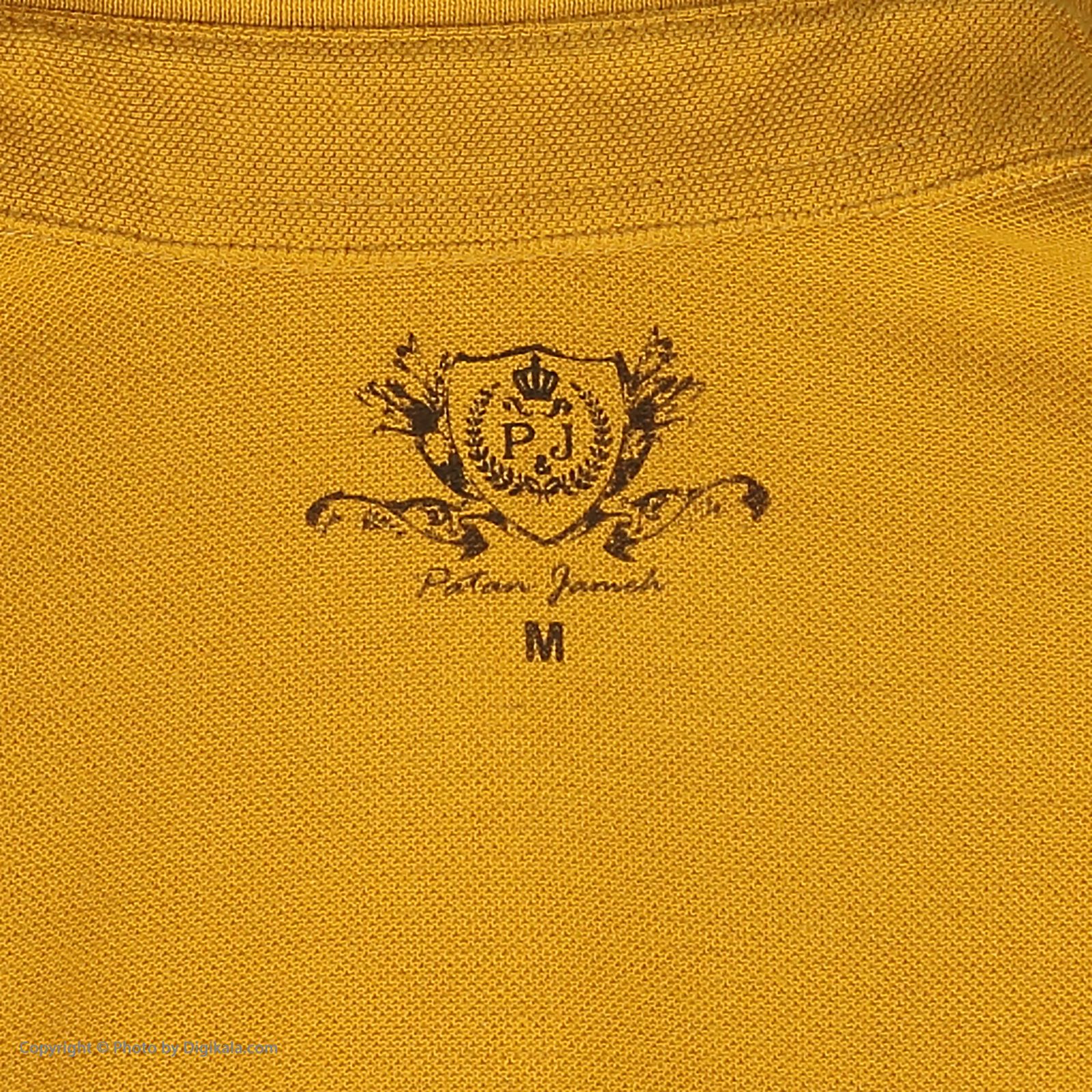 پولوشرت آستین کوتاه مردانه پاتن جامه مدل 131621020026138 - - 5