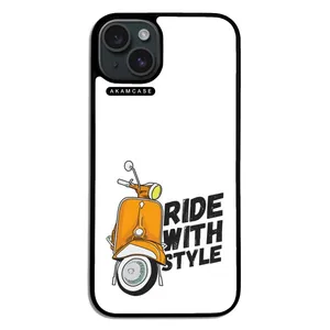 AKAM AMC-WA15PLUS-MOTORCYCLE-5 Cover For Apple iPhone 15 Plus