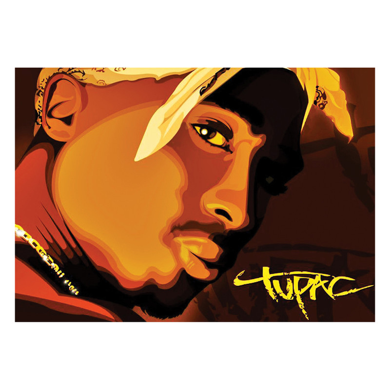 پوستر طرح توپاک کد 0124