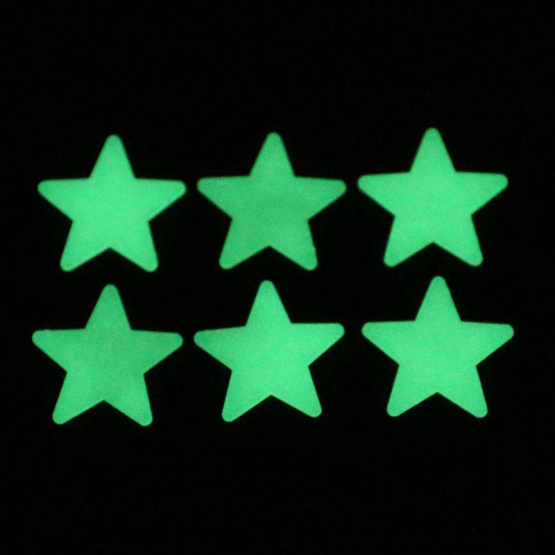 استیکر کودک طرح ستاره شب تاب کد DGS بسته 60 عددی