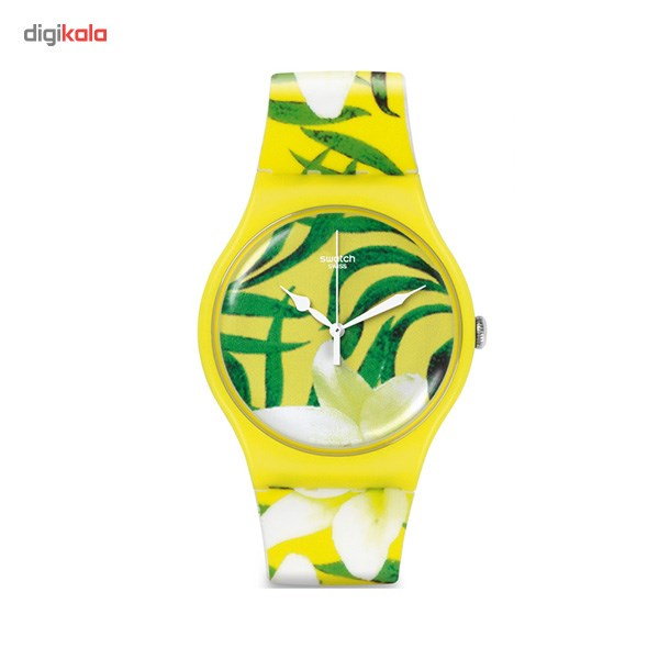 ساعت مچی عقربه ای زنانه سواچ SUOJ104