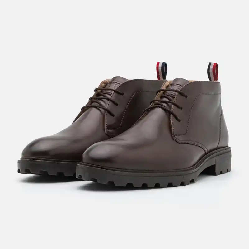 نیم بوت مردانه پير1 مدل LEATHER LACE UPS