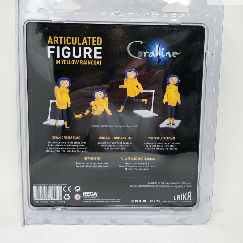 اکشن فیگور نکا مدل کروالین طرح Coraline Yellow