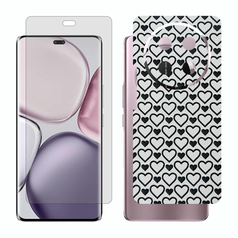 محافظ صفحه نمایش مات گلس مدل Together مناسب برای گوشی موبایل آنر X9c به همراه برچسب پوششی