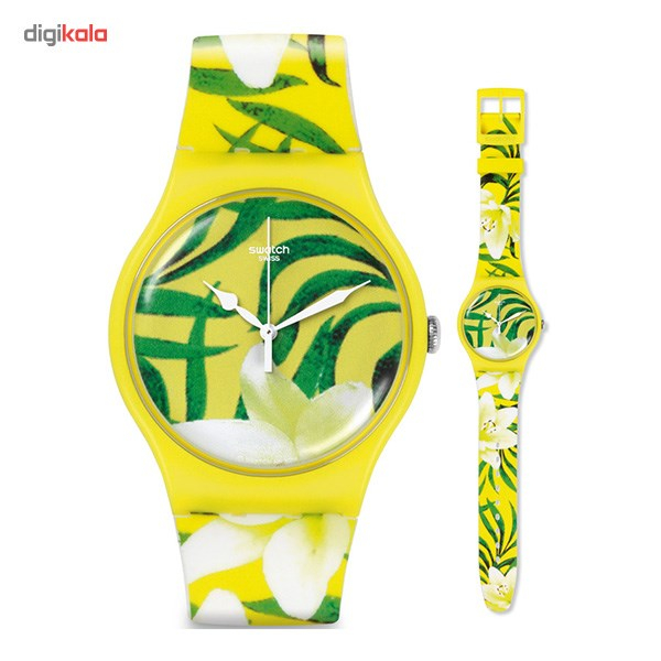 ساعت مچی عقربه ای زنانه سواچ SUOJ104