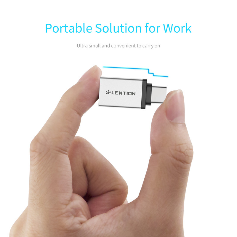 مبدل USB-C OTG لنشن کد C3