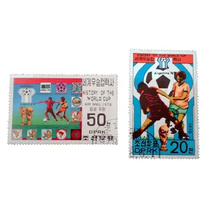 تمبر یادگاری مدل فوتبال کد bc-1774 مجموعه 2 عددی