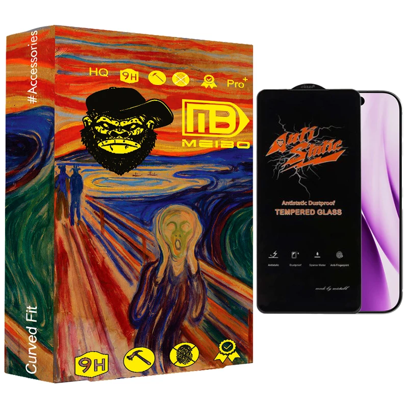 محافظ صفحه نمایش میبو مدل Antistatic Techra 007 مناسب برای گوشی موبایل اپل iPhone 17 pro