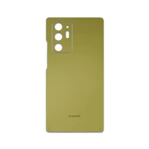 MAHOOT Matte-Gold Cover Sticker for Samsung Galaxy Note20 Ultra