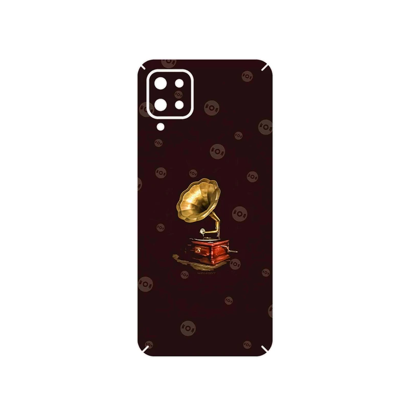 برچسب پوششی ماهوت مدل Gramophone Nostalgia مناسب برای گوشی موبایل سامسونگ Galaxy A12 Nacho