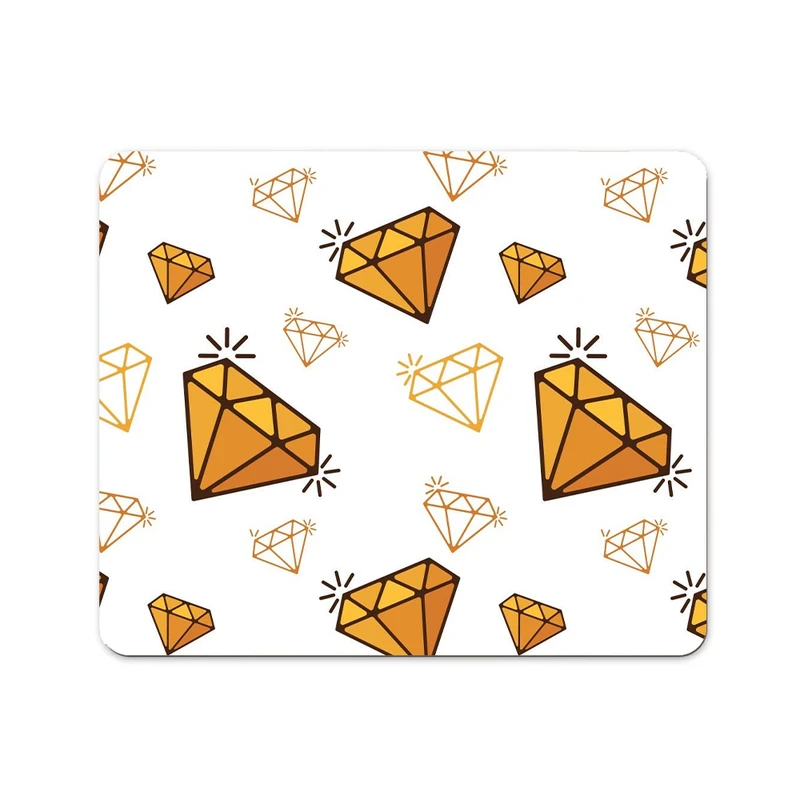  ماوس پد پاد آفرین طرح الماس کد 1042 سایز 19*24 سانتی متر