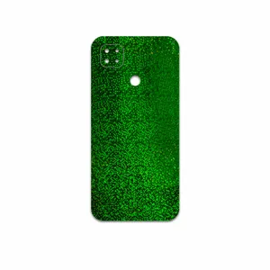 MAHOOT Green-Holographic Cover Sticker for Xiaomi Poco C3