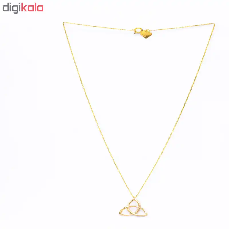 گردنبند طلا 18 عیار زنانه کد G448