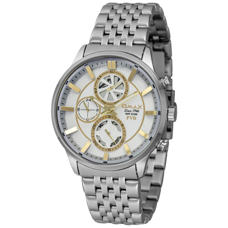 ساعت مچی عقربه ای مردانه اوماکس مدل OOCM003I038