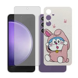 Glass Together model transparent Screen Protector Suitable for Samsung Galaxy S23 FE Mobile Phone with Back cover sticker