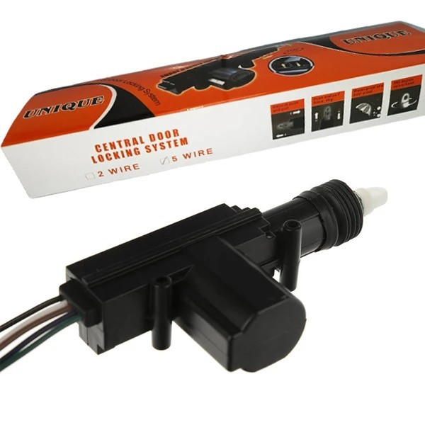پمپ قفل مرکزی خودرو یونیک مدل 5 سیم بسته دو عددی