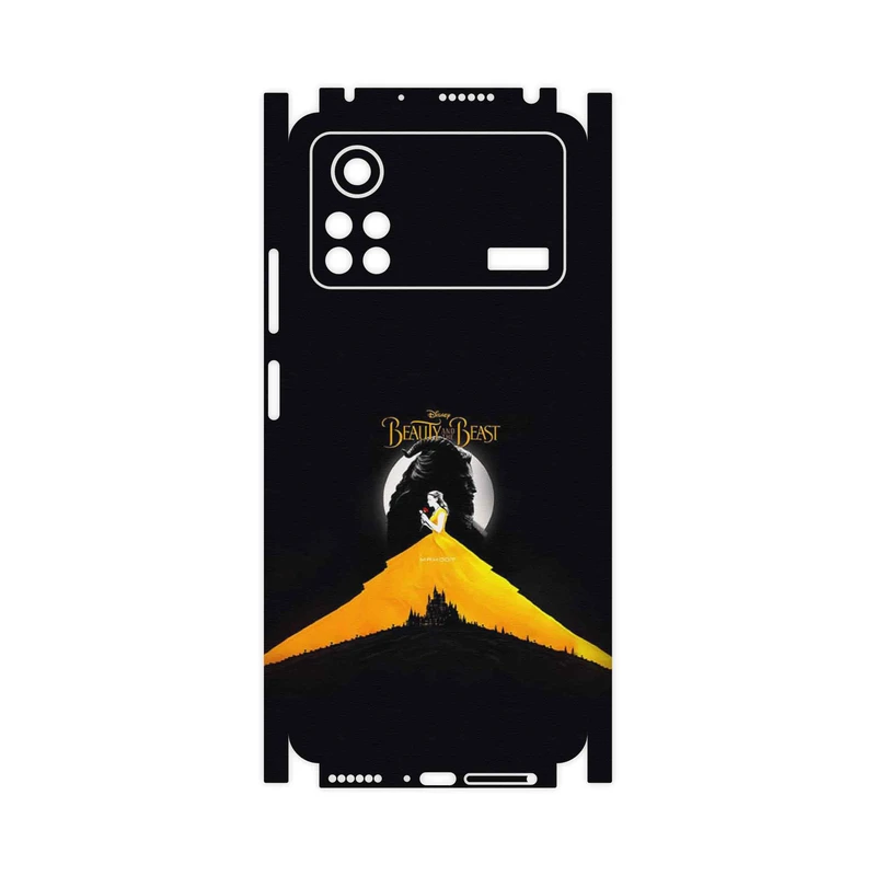 برچسب پوششی ماهوت مدل Beauty and the Beast-FullSkin مناسب برای گوشی موبایل شیائومی Poco X4 Pro 5G