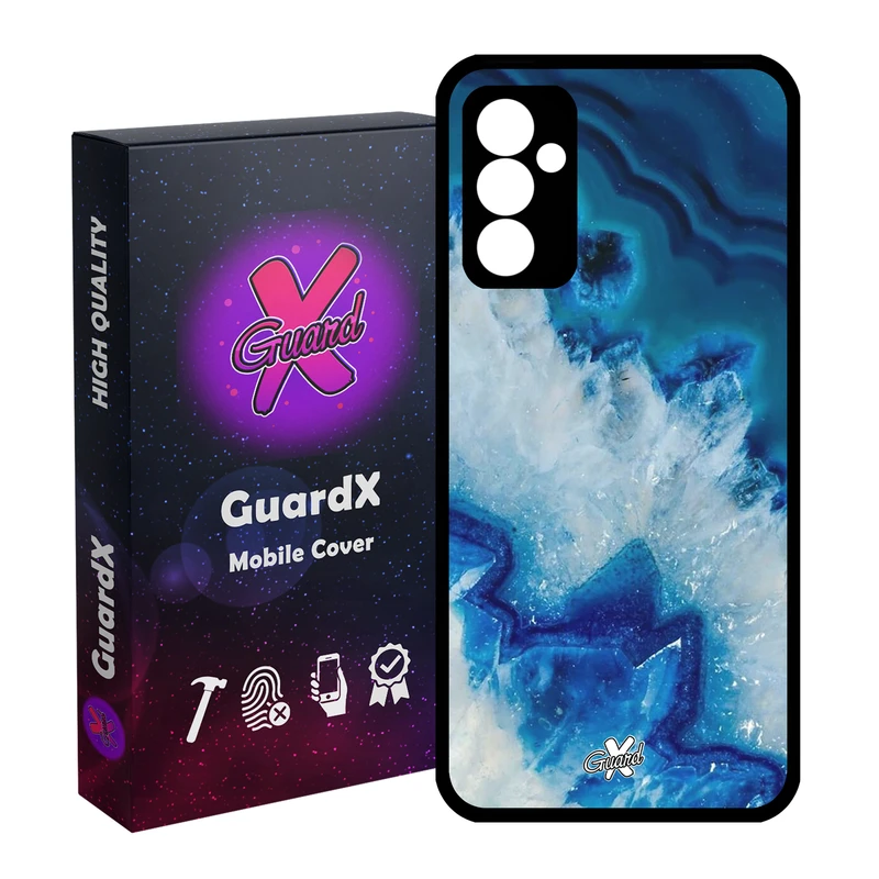 کاور گارد ایکس طرح Blue مدل Glass10407 مناسب برای گوشی موبایل سامسونگ Galaxy A34 / A34 5G