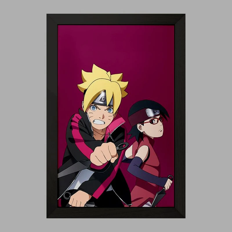 تابلو خندالو مدل بوروتو اوزوماکی انیمه بوروتو Boruto کد 15727