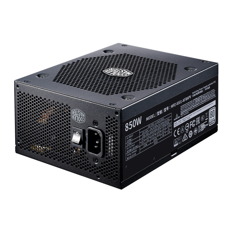 منبع تغذیه کامپیوتر کولر مستر مدل V850 PLATINUM
