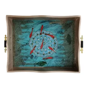 سینی مدل حوض ماهی کد T1