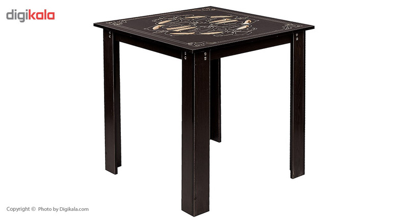 میز ناهار خوری صنایع چوب قائم کد K223 سایز 80 × 80