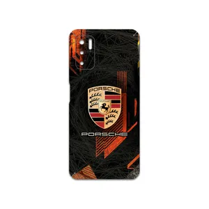 MAHOOT Porsche-Logo Cover Sticker for Xiaomi Redmi Note 10 5G
