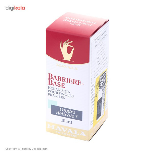 محلول تقویت کننده ناخن ماوالا مدل باریربیس حجم 10 میلی لیتر