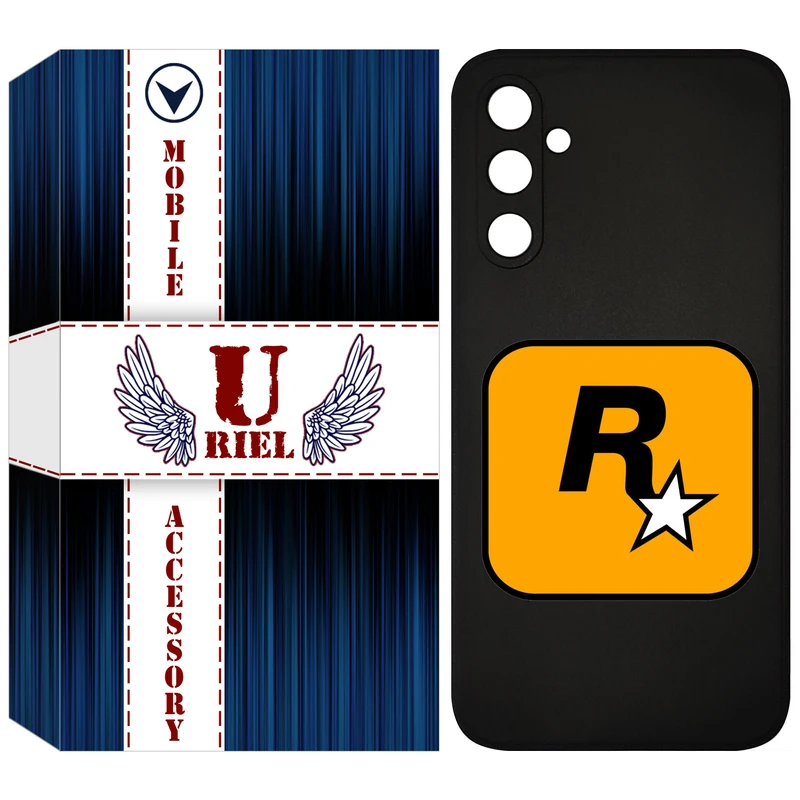 کاور یوریل قاب مدل KSH کد 54 طرح راک استار مناسب برای گوشی موبایل سامسونگ Galaxy A34
