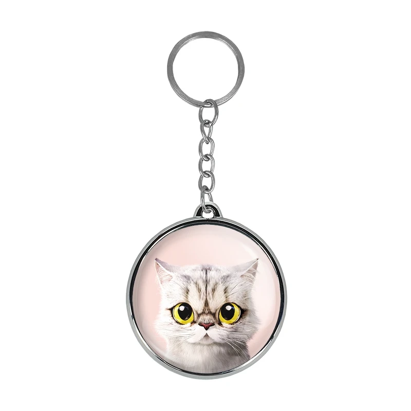 جاکلیدی خندالو طرح گربه مدل دوطرفه کد 2822328224