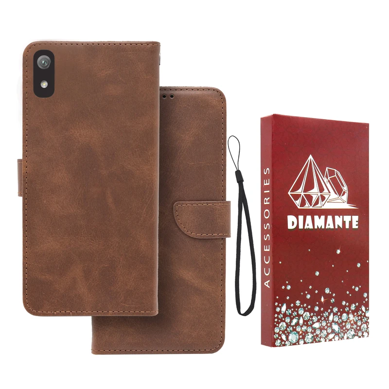 کیف کلاسوری دیامانته مدل Band Rd مناسب برای گوشی موبایل هوآوی Y5 2019 / Y5 Prime 2019 به همراه بندآویز