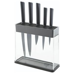 سرویس چاقو 6 پارچه کن ریکن مدل Colori Black