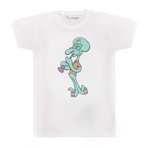 تی شرت بچگانه پرمانه طرح باب اسفنجی کد pmt.3406