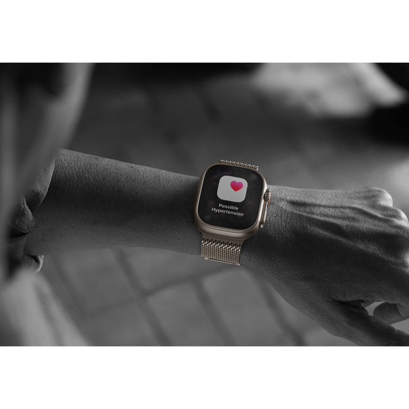 ساعت هوشمند 49 میلی متری اپل مدل Ultra 3 Natural Titanium Case با بند Titanium Milanese
