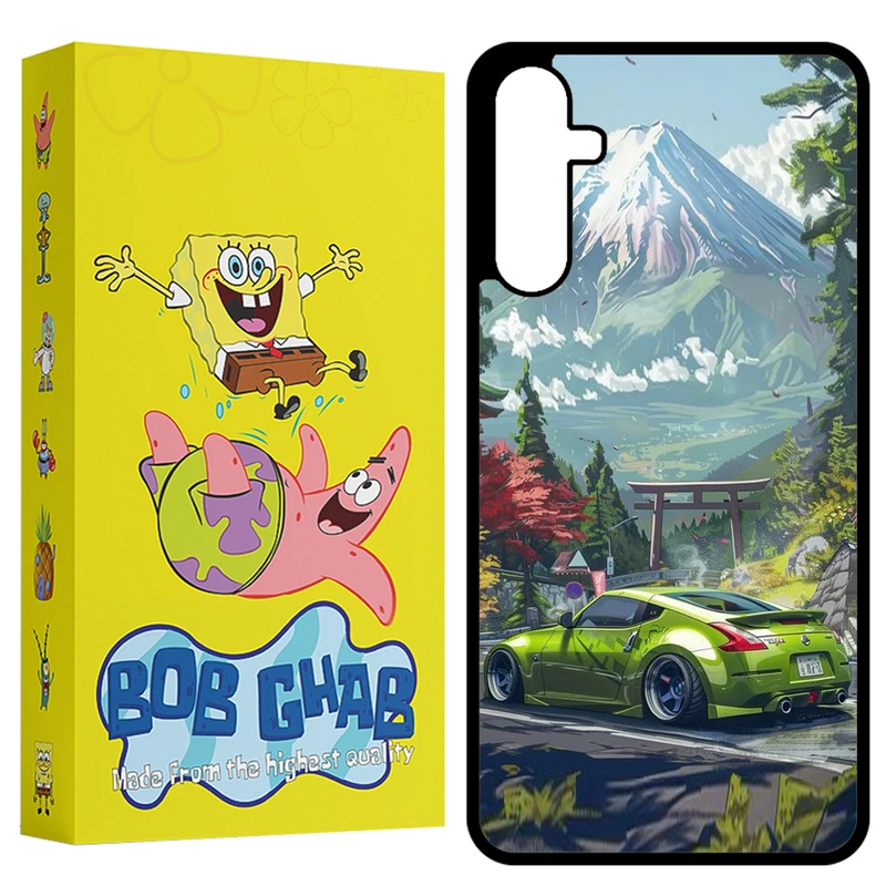 کاور باب قاب طرح ماشین مدل BCPA24 مناسب برای گوشی موبایل سامسونگ Galaxy A24 4G