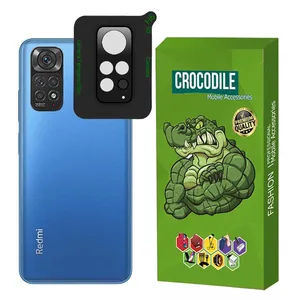 محافظ لنز دوربین کروکودیل مدل C-3D مناسب برای گوشی موبایل شیائومی Redmi Note 11 4G / 11S