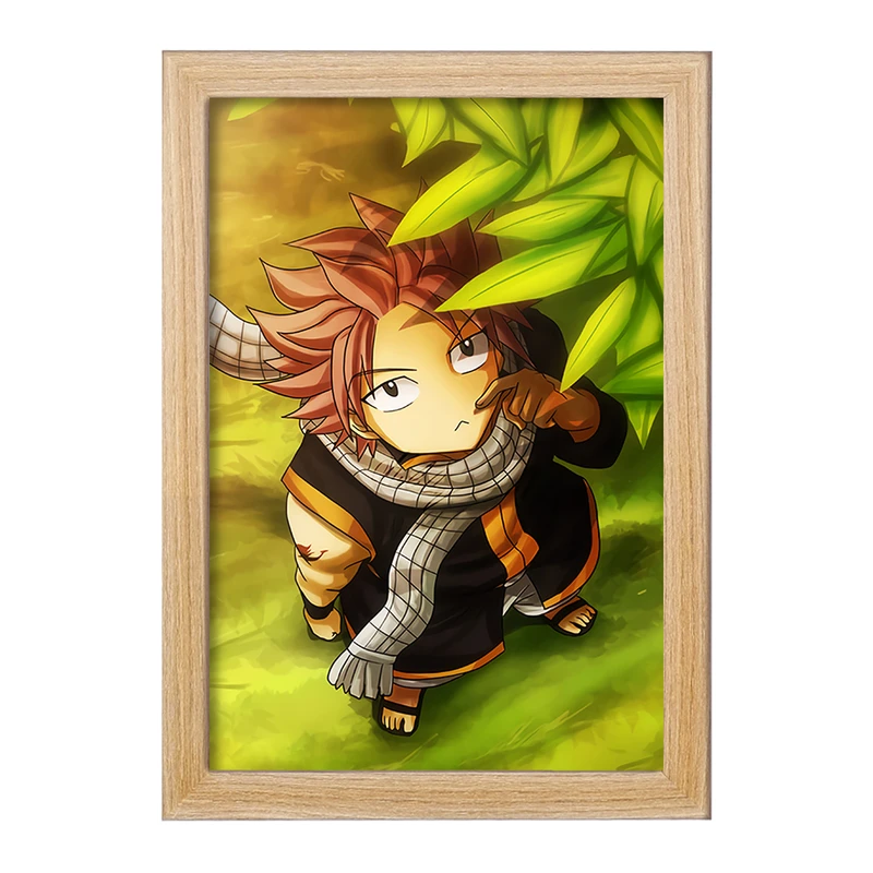 تابلو خندالو مدل ناتسو انیمه فری تیل Fairy Tail  کد 16474