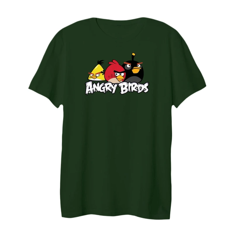 تی شرت لانگ زنانه مدل انگری بردز کد 02