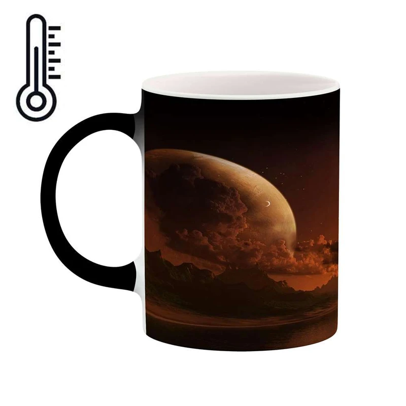 ماگ حرارتی کاکتی مدل کهکشان کد mgh16625