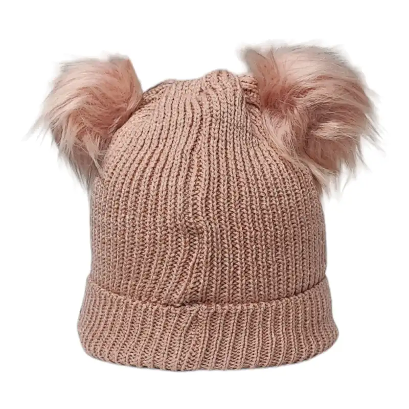 کلاه بافتنی بچگانه مدل ساده ۰۴