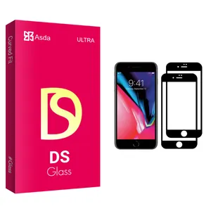 Asda DS glass Screen Protector For Apple iPhone 8 Plus Pack Of 2