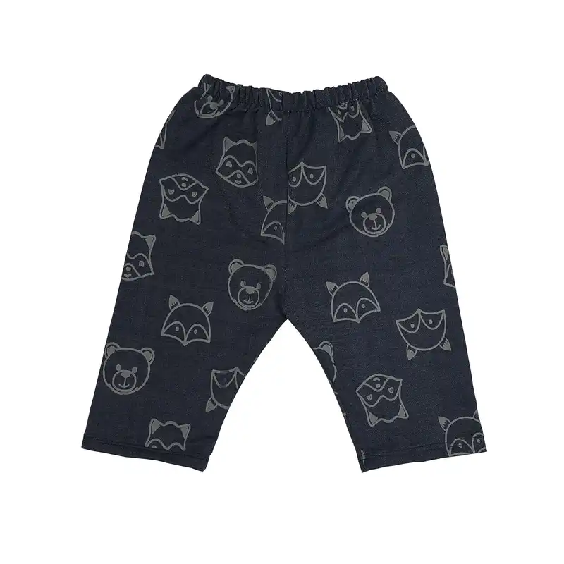 ست تی شرت و شلوارک بچگانه سپیدپوش مدل راکون کد 140210