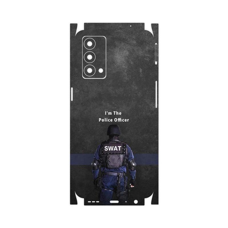 برچسب پوششی ماهوت مدل Police Officer-FullSkin مناسب برای گوشی موبایل ریلمی GT Master