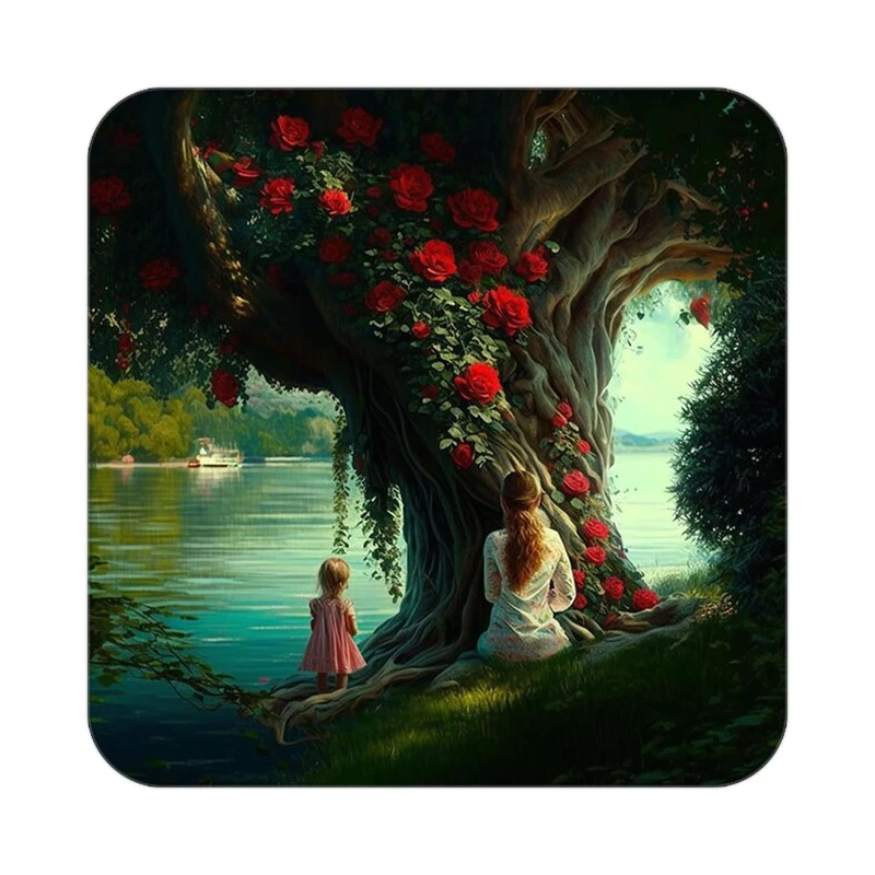 زیر لیوانی کاکتی مدل عاشقانه کد mp14389