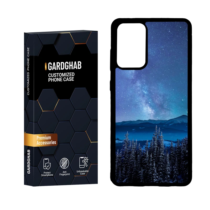 کاور گارد قاب مدل پشت گلس منظره و طبیعت مناسب برای گوشی موبایل سامسونگ Galaxy A72