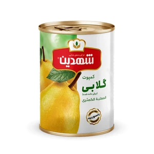کمپوت گلابی شهدین - 370 گرم